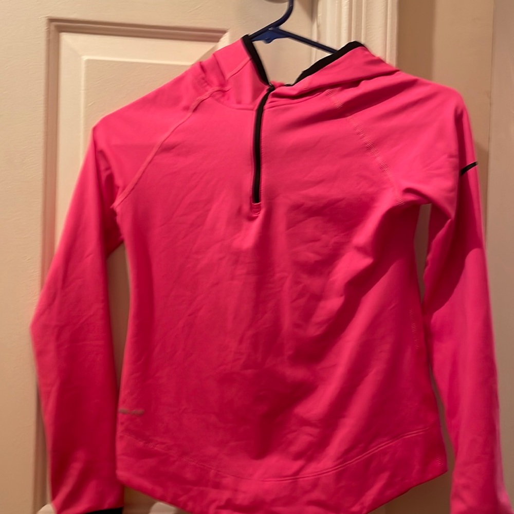 Nike half zip girls hoodie